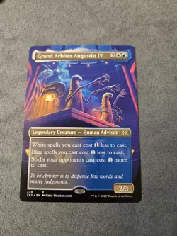 Wizards of the Coast Grand Arbiter Augustin IV Borderless Rare Double Masters 2. - Image 1