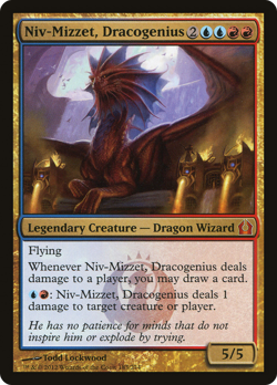 Niv-Mizzet, Dracogenius #183 (MP) Return to Ravnica RTR Magic MTG - Image 1