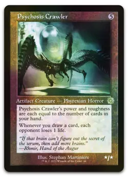 Psychosis Crawler #44 (Foil) (NM) Brothers' War BRR Magic MTG - Image 1