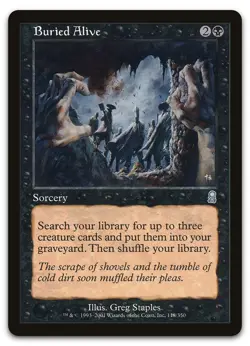 Buried Alive #118 (NM) Odyssey ODY Magic MTG - Image 1