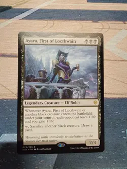 Ayara, First of Locthwain - Throne of Eldraine - ELD - MTG - NM - Image 1