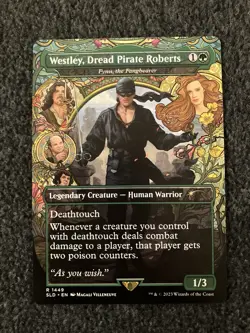 Magic The Gathering MTG - Westley, Dread Pirate Roberts - Secret Lair Drop - Image 1