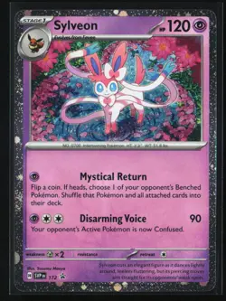 Pokemon TCG: Sylveon - Cosmos Holo - Scarlet & Violet Promo Cards - #172 - Image 1