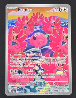 Flamigo 227/193 Sv02: Paldea Evolved Holo NM Pokemon TCG Ships FAST - Image 1