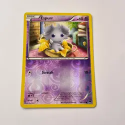 Pokemon TCG - Espurr - 58/122 - Reverse Holo - XY - BREAKPoint - NM - Image 1