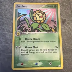 Sunflora - 16/115 - Holo Rare - English Pokemon EX Unseen Force - LP - Image 1