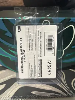 Pokemon Team Rocket's Tyranitar Pokemon Center Stamped Sealed Promo 096/182 NM - Image 2