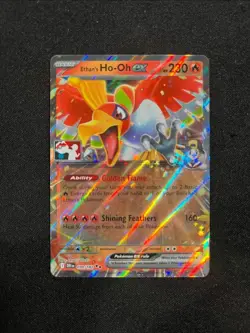 Ethan's Ho-Oh ex 039/182 Play! Pokemon Prize Pack Series 8 Exclusive Near Mint - Image 2
