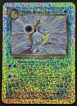 POKEMON~DARK BLASTOISE~S2/S4~BOX TOPPER~REVERSE~LEGENDARY~ENG~NM- - Image 1