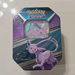 Pokemon TCG Espeon V Heroes Tin Factory Sealed - Image 1