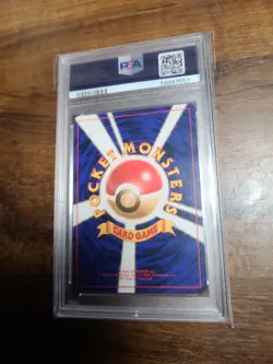 1999 Japanese Pokemon Southern Islands Wartortle #8 PSA 9 - Image 2
