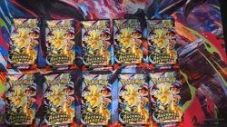 Pokemon Ascended Heroes Booster Pack Lot – 10 Factory Sealed Packs (TCG) - Image 1