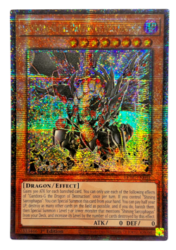 YuGiOh! Gandora-G the Dragon of Destruction Quarter Century LEDE-EN001 1stEd NM - Image 1