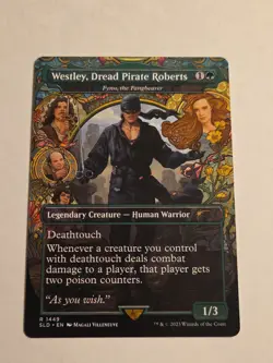 Westley, Dread Pirate Roberts - Fynn, the Fangbearer X1 Secret Lair Drop MTG - Image 1