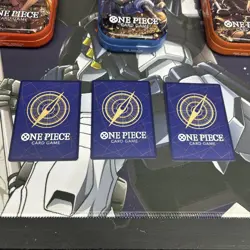 One Piece EMPTY Tin Set Vol 2 with Luffy P075 Sabo P073 Ace P074 Promos English - Image 2