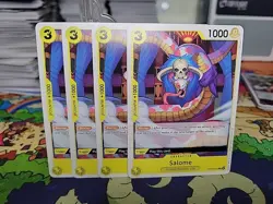 One Piece TCG X4 Salome OP14-106 The Azure Sea's Seven English Playset - Image 1
