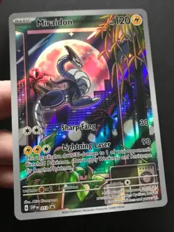 Miraidon 013 SVP SV SVP013 Scarlet & Violet Base PROMO HOLO Pokemon Card NM - Image 3