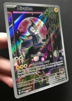 Miraidon 013 SVP SV SVP013 Scarlet & Violet Base PROMO HOLO Pokemon Card NM - Image 4