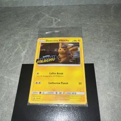 Detective Pikachu SM190 SEALED Black Star Promo Stamped Holo Version Pokemon TCG - Image 3