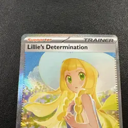 Lillie’s Determination 184/132 Full Art Trainer Secret Rare Pokemon TCG NM - Image 2