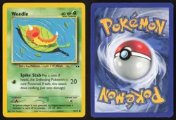 Pokemon TCG | Weedle 70/75 | Common | Neo Discovery | Lightly Played - Image 1