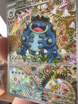 Pokemon TCG Seismitoad Illustration Rare Black Bolt 105/086 SEND OFFERS!! - Image 3