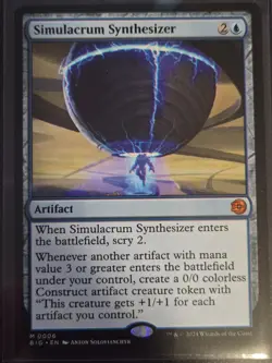 Simulacrum Synthesizer Outlaws of Thunder Junction: the Big Score Regular - Image 1