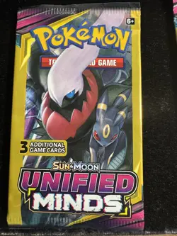 Pokemon Sun & Moon Unified Minds 3 Card Mini Booster Pack - 4 Packs - Art Set - Image 5