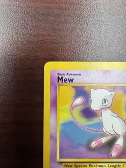 Mew #8 Black Star Promo WOTC Pokemon Card (NM-) - Image 3
