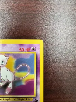Mew #8 Black Star Promo WOTC Pokemon Card (NM-) - Image 4