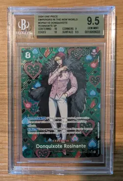 One Piece Card Game Donquixote Rosinante Sp Special Rare OP04-119 - Image 1