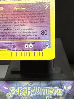 Pokemon Card Alakazam 33/165 Expedition Base Set Reverse Holo Rare Light Play - Image 4