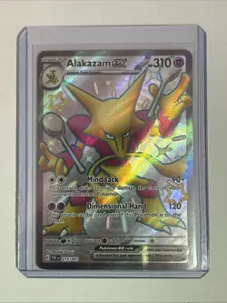 Pokemon Card | 215/091 Alakazam EX Shiny Ultra Rare - SV: Paldean Fates (PAF) K1 - Image 2