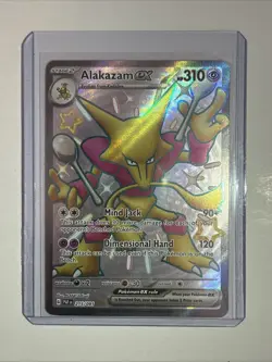 Pokemon Card | 215/091 Alakazam EX Shiny Ultra Rare - SV: Paldean Fates (PAF) K1 - Image 4