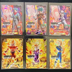 Super Dragon Ball Heroes Mm4 Sample Card Set - Image 1
