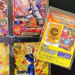Super Dragon Ball Heroes Mm4 Sample Card Set - Image 3