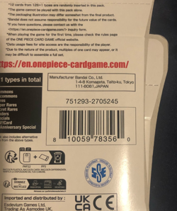 Lot of 4 One Piece AWAKENING OF THE NEW ERA Sleeved Booster Pack Sealed 12-Cards - Image 3