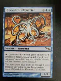 🔮Quicksilver Elemental - Mirrodin - Magic The Gathering - MTG - Image 1
