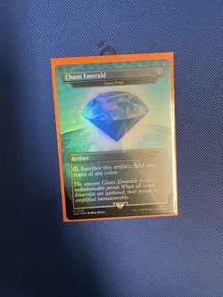 Chaos Emerald - Lotus Petal (7036) Secret Lair Drop Foil - Image 1