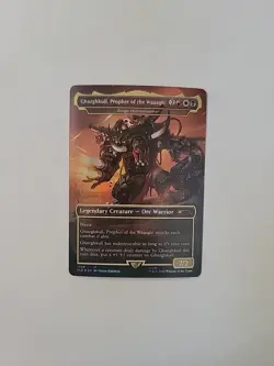 Magic The Gathering Ghazghkull. Prophet Of The Waaagh! Foil Secret Lair OC3400 - Image 1