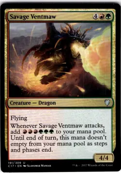 MTG Savage Ventmaw Commander 2017 Uncommon #191 - Image 1