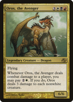 Oros, the Avenger #161 (MP) Planar Chaos PLC Magic MTG - Image 1