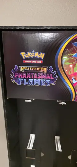 Pokemon Mega Evolution Phantasmal Flames Retail Display Rack - Image 2