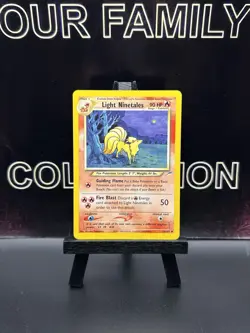 2002 Pokemon Neo Destiny Regular Light Ninetales 50/105 LP - Image 1