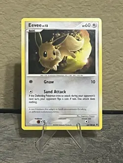 Eevee 63/100 2008 Pokemon TCG Majestic Dawn Regular MP - Image 1