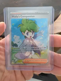 Pokemon TCG Wallys Compassion 176/133 Full Art Mega Evolution Trainer - Image 1