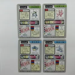 Bulbasaur Charmeleon Squirtle Wartortle Pokemon Carddass 1997 Bandai Lot Japan - Image 4