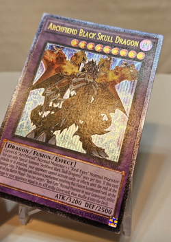 Ultimate Rare Archfiend Black Skull Dragon CORE-EN048 Unlimited Yugioh 1061 - Image 3