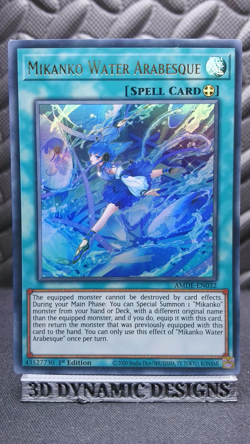 | Yugioh Mikanko Water Arabesque AMDE-EN032 1st Ultra Amazing Defenders NM 🔥 | - Image 1