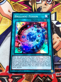 Brilliant Fusion core-en056 1st Edition (MP) Super Rare Yu-Gi-Oh! - Image 1